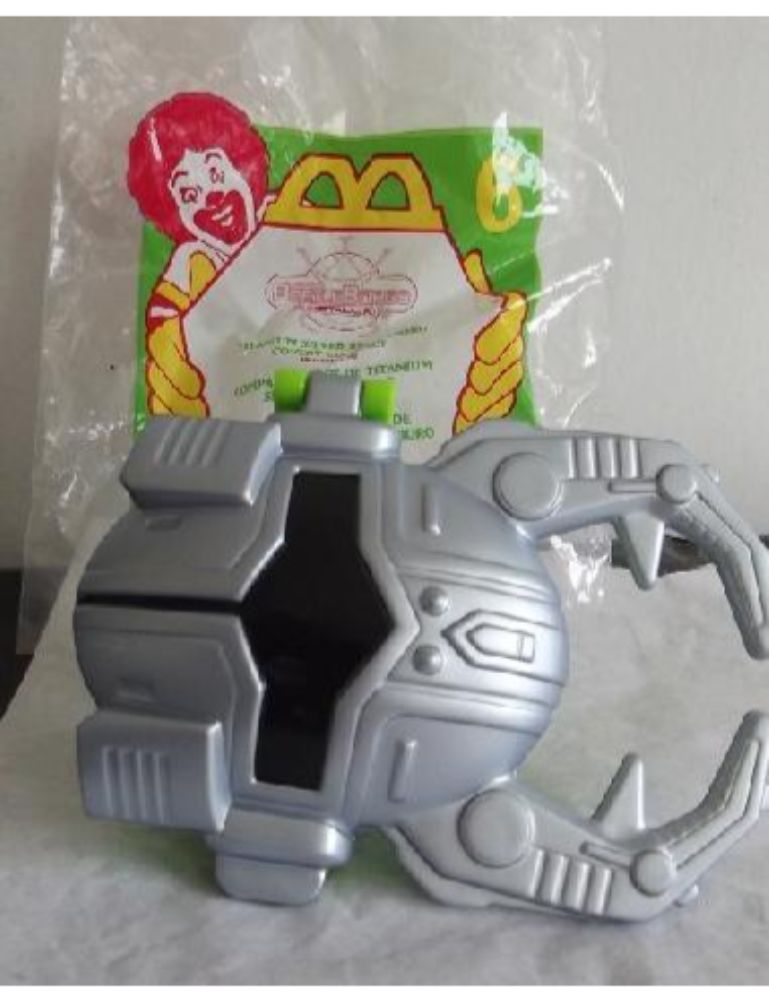 McDonalds 1997 Sabans Beetle Borgs Complete Set of 6 Happy Meal Toys Beetleborgs 